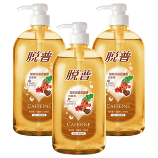 TOP 脫普 咖啡因頭皮調理洗髮精, 800ml, 3瓶