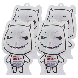 阮的肉干 輕甜, 95g, 4包