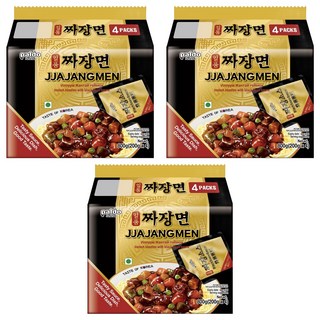 paldo 八道炸醬麵 御膳炸醬麵 200g, 12包