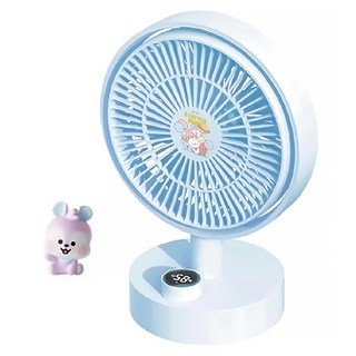 SOTHING 向物 BT21桌面風扇 羽 數顯搖頭版, DSHJ-S-2102S1, 桌型 白色