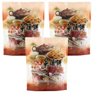 旭成 原味菜脯餅 250g 台灣製造, 3袋