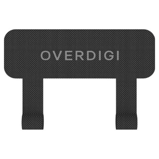 OVERDIGI 機殻掛繩片 尼龍雙環, 黑色, 1個