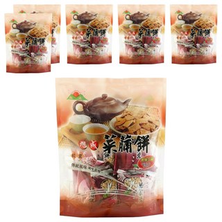 旭成 原味菜脯餅 250g 台灣製造, 6袋
