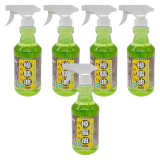 植物主義 樟腦油, 500ml, 5瓶