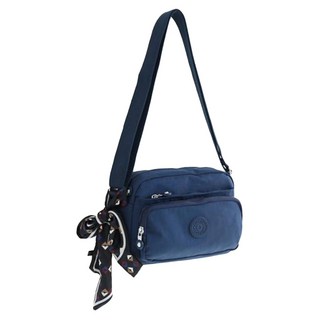 Lulubag 女用斜背包 + 隨機配件, 藍色