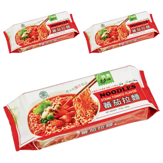 承昌食品 蕃茄拉麵 義大利茄汁風味麵 無五辛無酒 宗教級純素, 420g, 3包