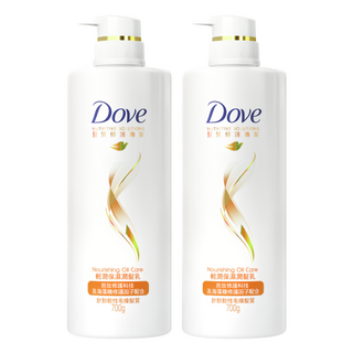 多芬 Dove 輕潤保濕潤髮乳 添加17種胺基酸 針對乾燥毛燥髮質, 700g, 2瓶