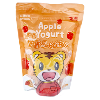 KYODA 京田製菓 巧虎寶寶乳酸菌優格餅乾, 蘋果, 20g, 1包