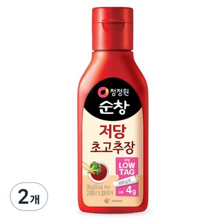 清淨園 Sunchang 低糖醋辣椒醬, 290g, 2個