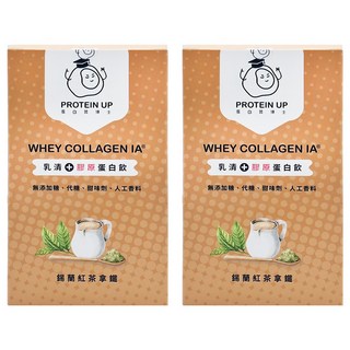 PROTEIN UP 蛋白質博士 乳清膠原蛋白飲 IA 錫蘭紅茶拿鐵, 32g, 12包