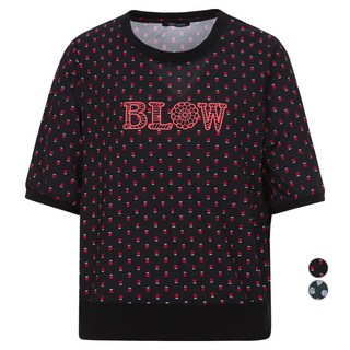 Olivia Lauren 女士滿版印花T恤 VOCAS5M4441