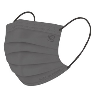 匠心 醫用級成人平面口罩 加大版 XL, 墨灰色, 30片, 1盒