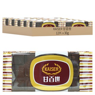 甘百世 巧克力糖 小包裝, 30g, 12片