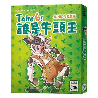 AMIGO GAMES 桌遊 誰是牛頭王兒童版 Take 6! Junior 適合年齡5歲以上, 1盒
