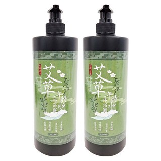 艾草 午時水 沐浴露 草本淨鍊 溫和滋養, 1L, 2瓶