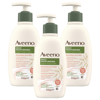Aveeno 保濕乳 蜂蜜杏桃優格, 300ml, 3瓶