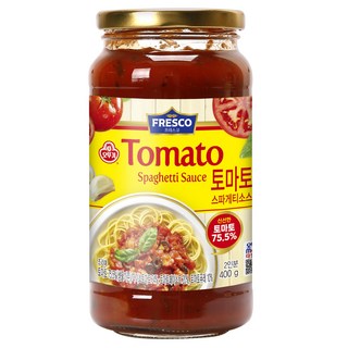 오뚜기 프레스코 토마토 스파게티소스, 400g, 1개