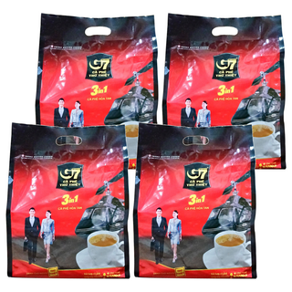G7 三合一咖啡, 香醇濃郁, 口感濃厚, 即溶即飲, 16g, 50包, 4袋