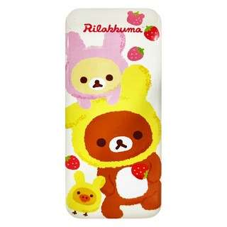 San-X 拉拉熊 鐵製收納盒 顏色隨機 可愛造型 桌面收納, 1層