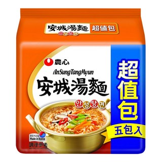 NONGSHIM 農心 安城湯麵 125g, 5包
