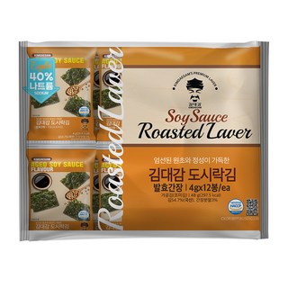 便當用韓式醬油海苔, 12包, 4g