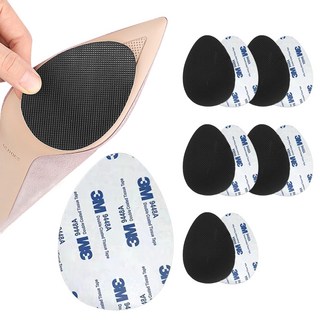 고씨네 3M 논슬립 신발 구두 미끄럼방지 밑창 패드, 블랙, 12개