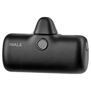 Iwalk Battery 口袋寶Pro閃充行動電源 Type-C 4800mAh LCD數位顯示, DBL5000PC, 黑色