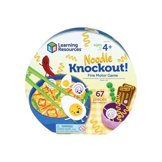 Learning Resources 美味拉麵大挑戰 精細動作遊戲 67件組 4歲以上, 1盒, Multi-color