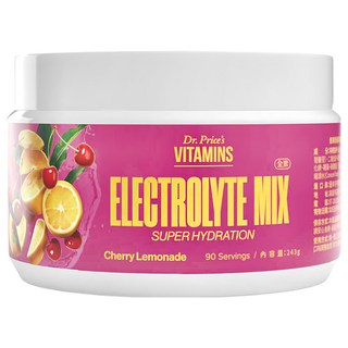 Dr.Prices 普萊斯醫師 電解質罐裝 櫻桃檸檬口味, 243g, 1罐