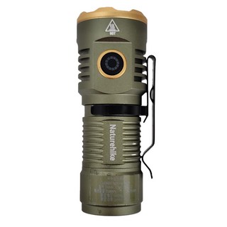 Naturehike 挪客 小怪獸戶外強光手電筒 CNK2300011, 綠色, 1個