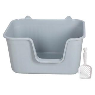 咕沛日常 巨大貓砂盆, 灰色, 1個