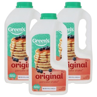 綠黨原味煎餅奶昔, 3個, 375g
