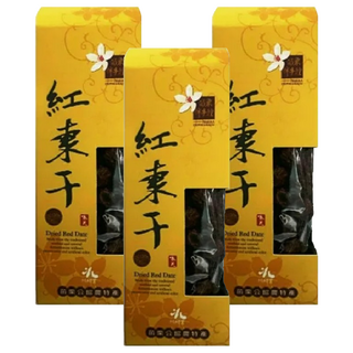 公館鄉農會 紅棗果乾, 100g, 3盒