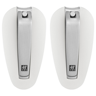 ZWILLING 雙人 TWINOX 紳士指甲刀 純鋼 DEKNZ0037 85mm, 白色, 2個