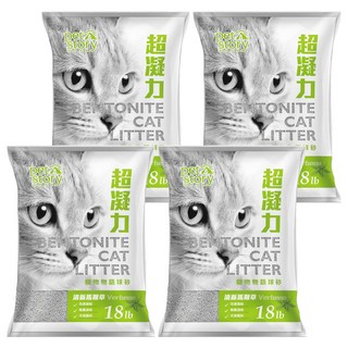pet story 寵物物語 貓砂 球砂, 清新馬鞭草, 453g, 4包