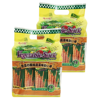御之味 蔬菜棒棒餅 256g/袋 豐富蔬菜 酥脆口感 方便攜帶, 2袋