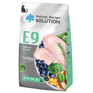 Holistic Recipe SOLUTION 耐吉斯 成幼貓化毛配方無穀乾糧 E9, 化毛, 2.04kg, 1袋