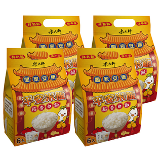 master mi 米大師 平安米飯 稻香白飯, 1.08kg, 4包