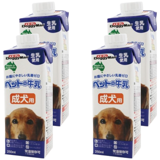 DoggyMan 多格漫 澳洲犬用牛奶 幼犬用, 4入, 250ml, 牛奶