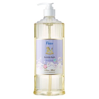 Fees BEBE 嬰兒柔護泡泡露 白麝香, 600ml, 1瓶