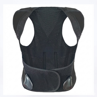 bebehome 可調節防駝姿勢訓練帶 黑色 舒適透氣 姿勢矯正 背部支撐, 2XL, 1件