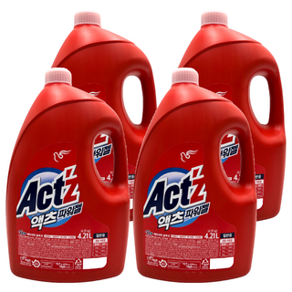 Act'z 強效洗衣精, 4.21L, 4桶