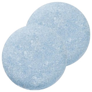 Ann Chen 陳怡安手工皂 海水正藍洗髮餅 修護髮絲 增添柔亮光澤 攜帶方便 手工壓製, 60g, 2個