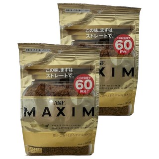 AGF MAXIM 箴言金袋咖啡, 2包, 120g, 1入