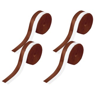 小麥購物 門窗密封條 Y242 100 x 45cm 棕色 24g, 4個