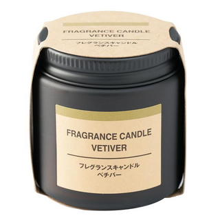 MUJI 無印良品 芬香蠟燭, 岩蘭草香味, 85g, 1件