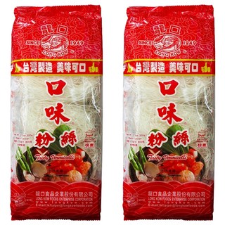 龍口 口味粉絲 滑溜順口 勁嚼好味, 300g, 2包