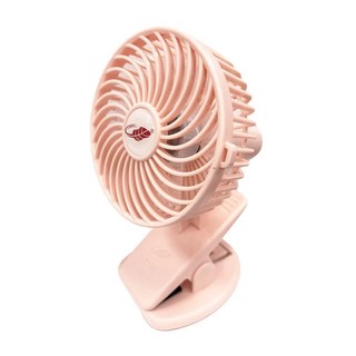 共田 USB風扇 F10S 夾式, 粉色