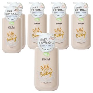 nac nac 牛奶燕麥潤膚乳, 200ml, 6瓶