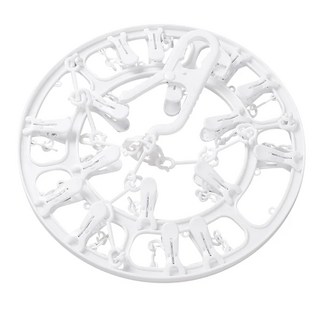 HIKARI 日光生活 16夾晒衣架 X311-1, 台灣製造, 白夾, 1個